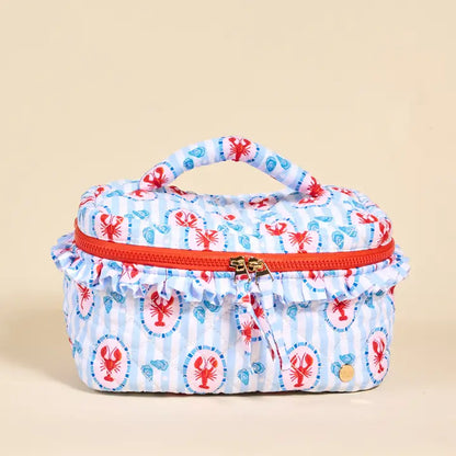 Glam & Go Quilted Cosmetic Bag