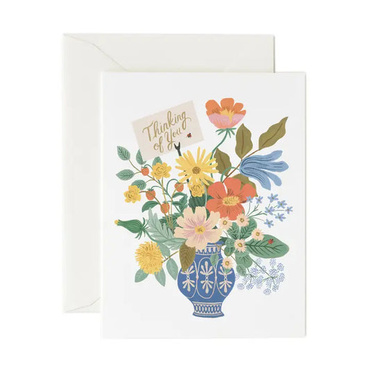 Thinking Of You Bouquet Card