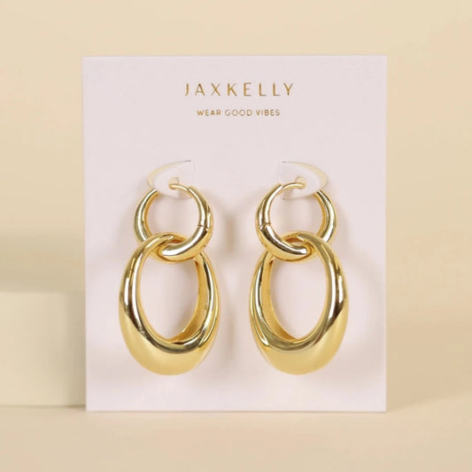 Gold Hoops - Coupled