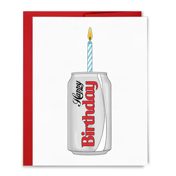 Birthday Soda Card