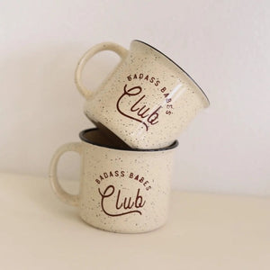 Badass Babe Club Ceramic Coffee Mug