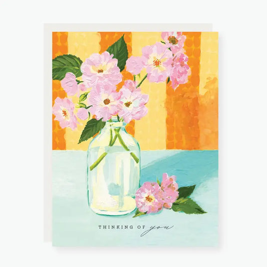 Floral Jar Thinking of You
