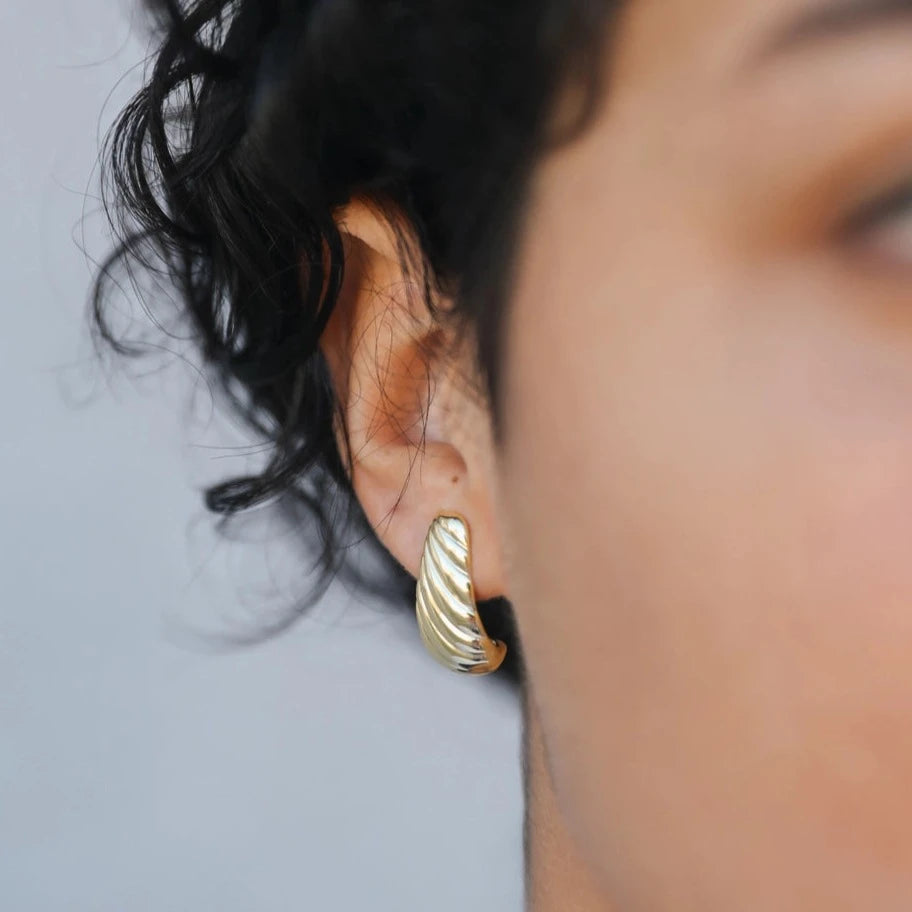 Bold Swirl Earrings