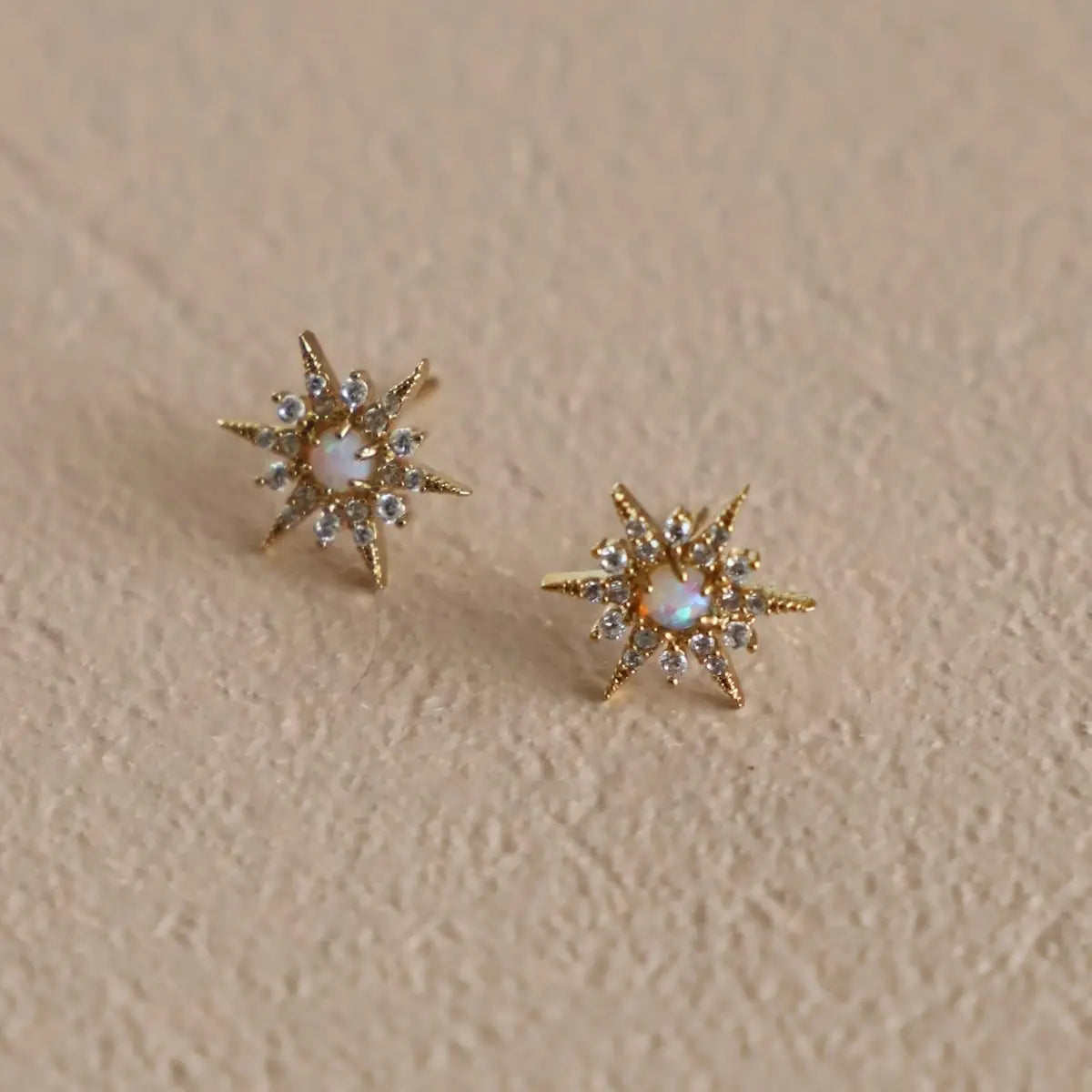 Opal Star Studs