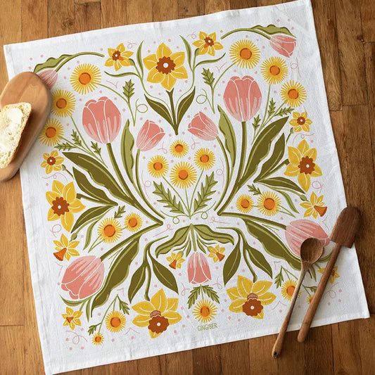 Daffodil Dreams Tea Towel