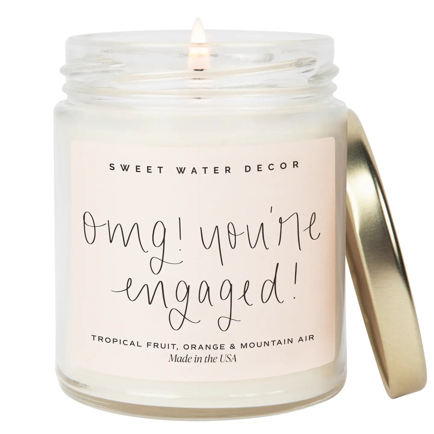 Omg! You're Engaged! Soy Candle