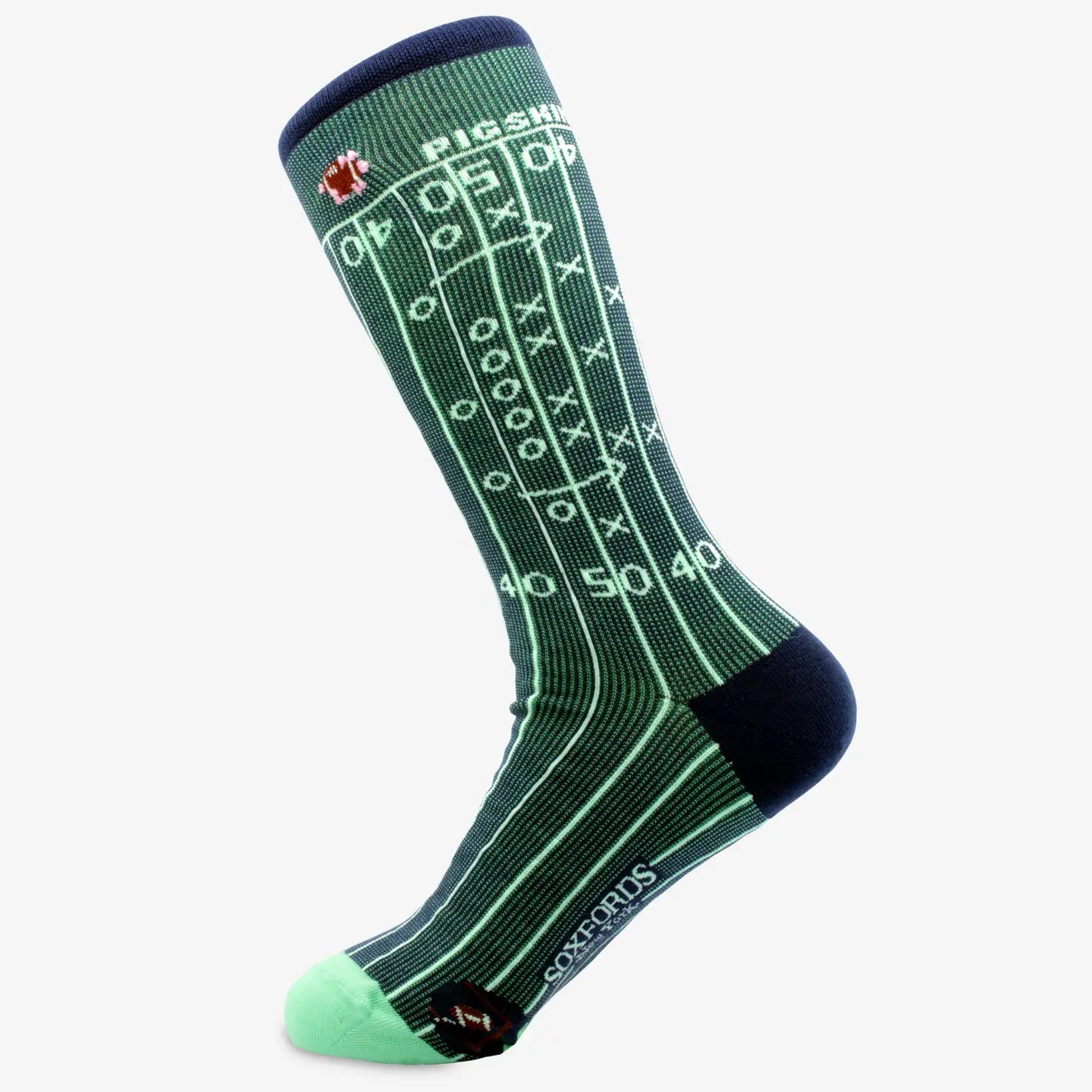 "Pig Skin" - Football Fine Men's Socks