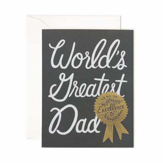 World's Greatest Dad Card