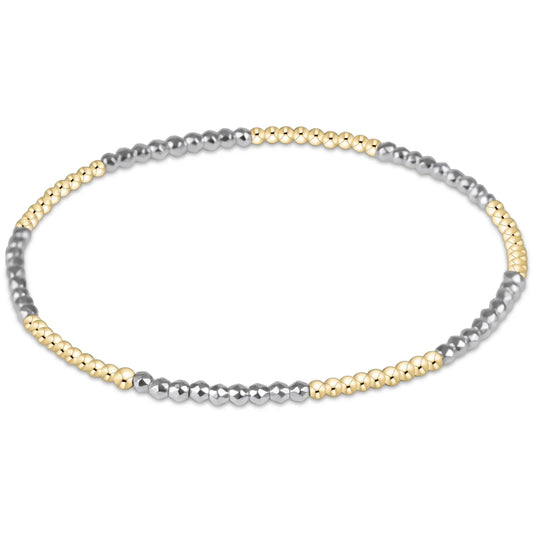 Enewton Gemstone Bracelet Collection - Silver Faceted Hematite