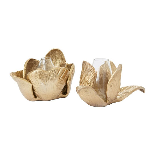 Budding Flower Sculpture Vase