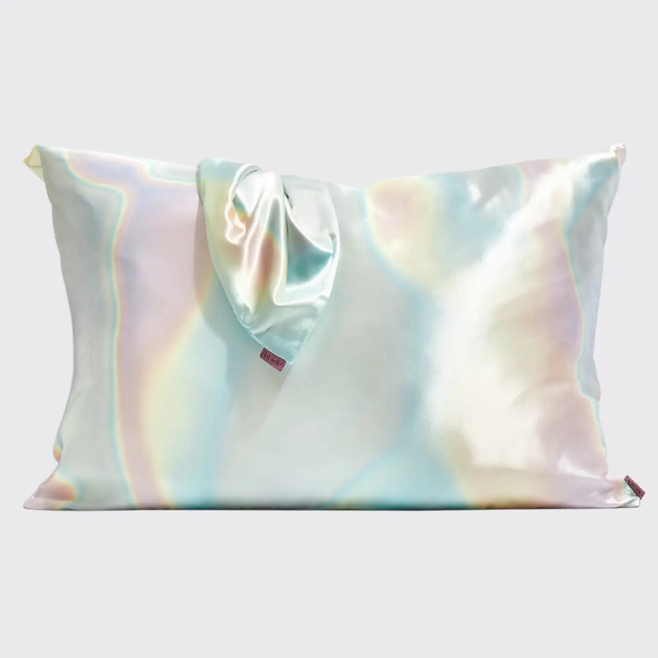 Satin Pillowcase and Pillow Scrunchie Set