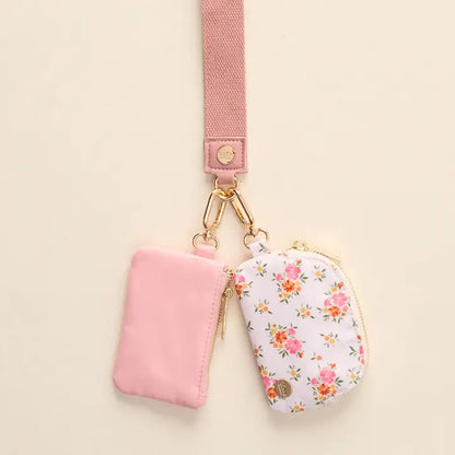 Dynamic Duo Pouch Wristlet