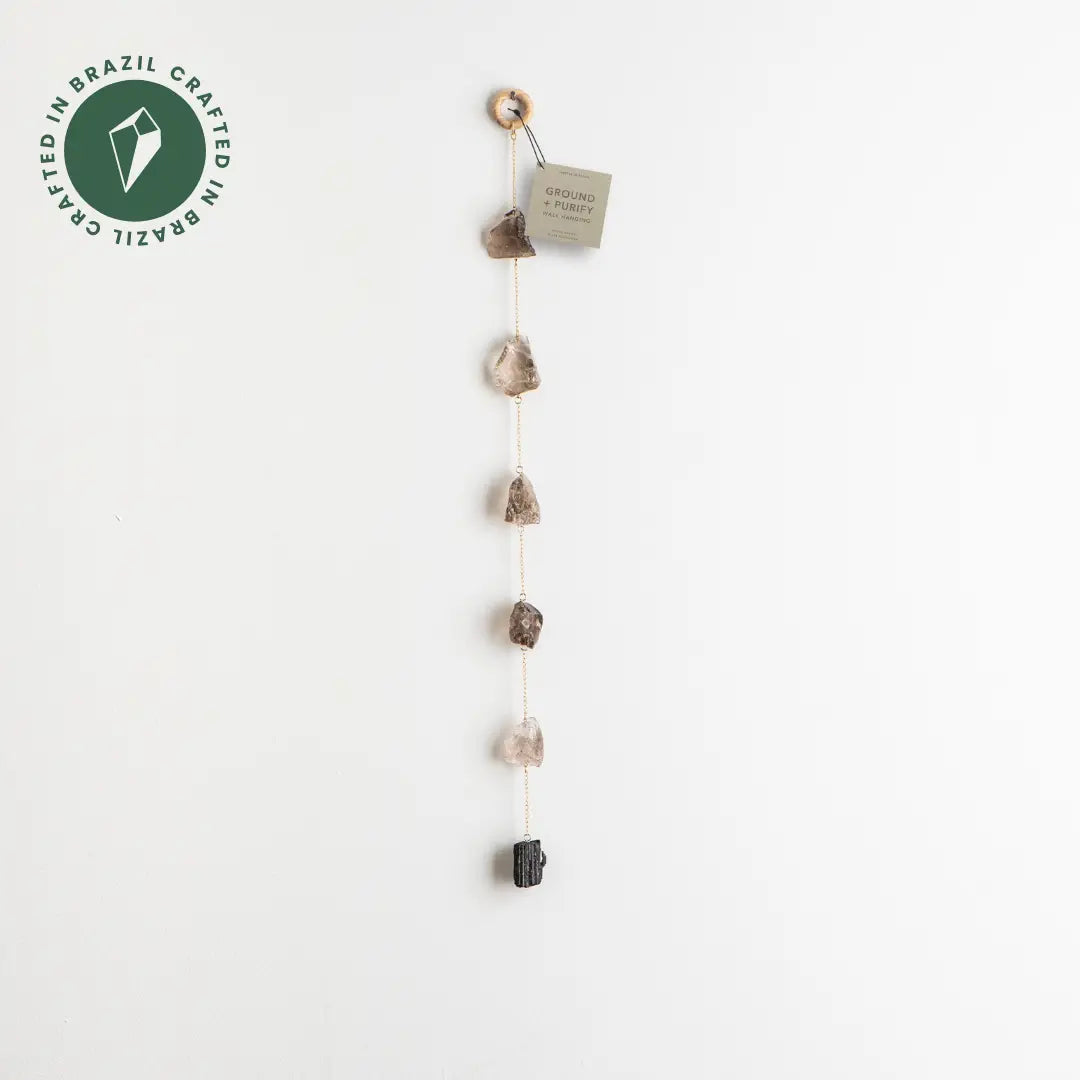 Ground + Purify Crystal Wall Hanging
