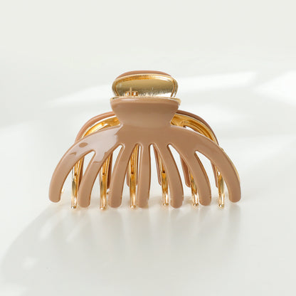 Hailey Gold Metal Octopus Hair Clip
