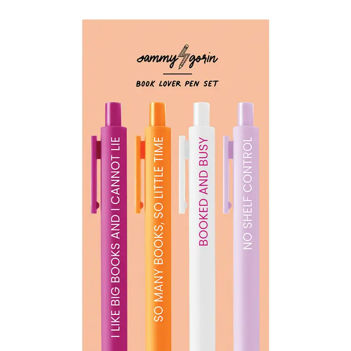 Book Lover Pen Set