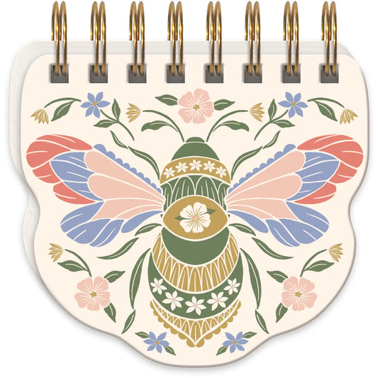 Bee Spiral Notepad