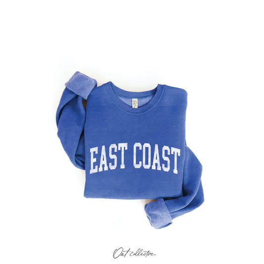 East Coast Graphic Sweatshirt - Royal Blue