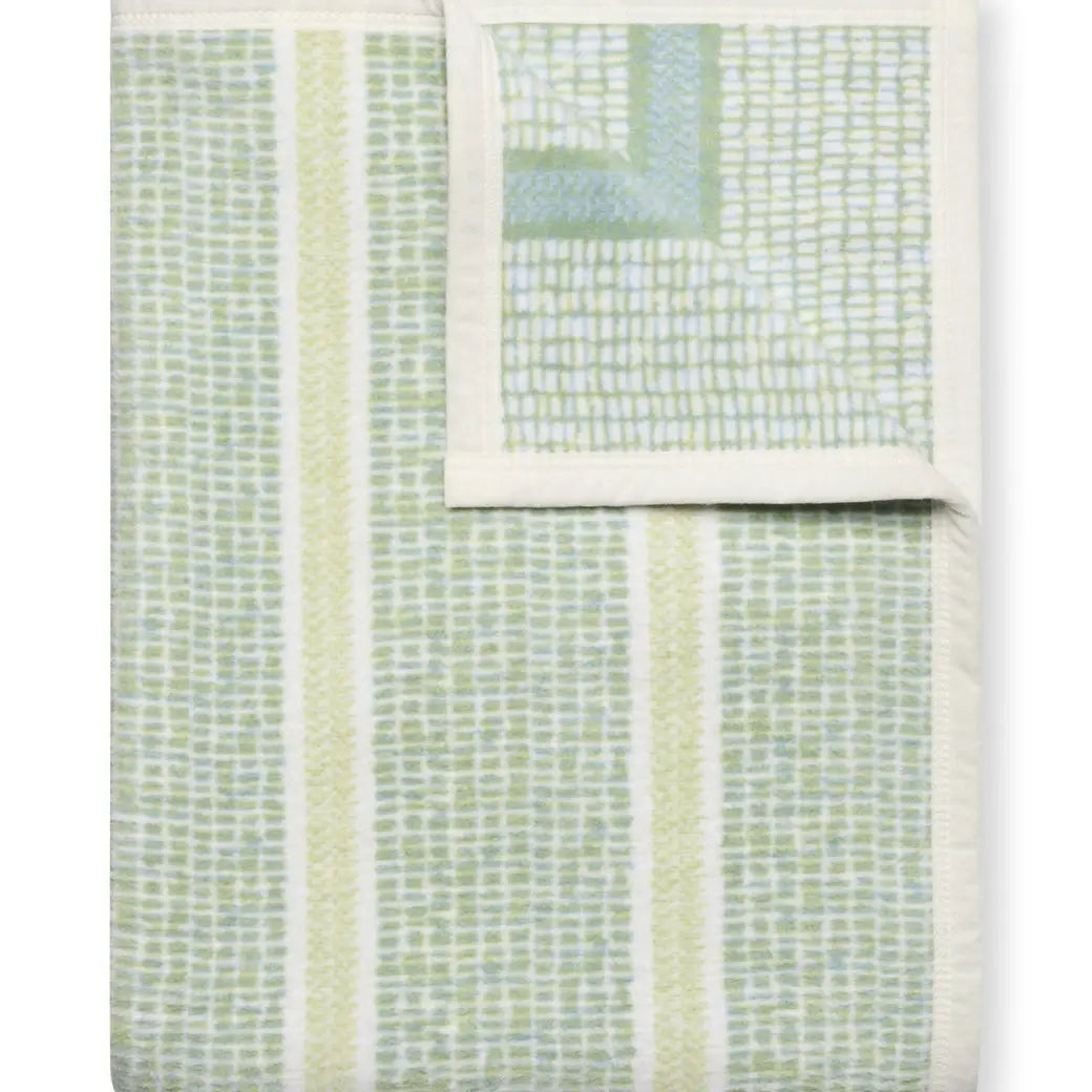 ChappyWrap Market Stripe Ocean Fog Blanket