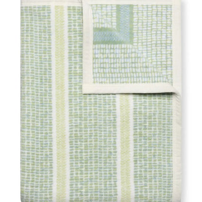 ChappyWrap Market Stripe Ocean Fog Blanket