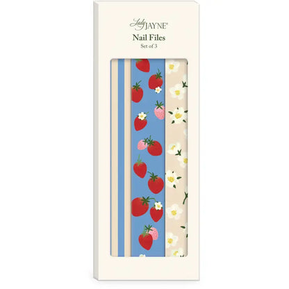 Floral Nail File Set