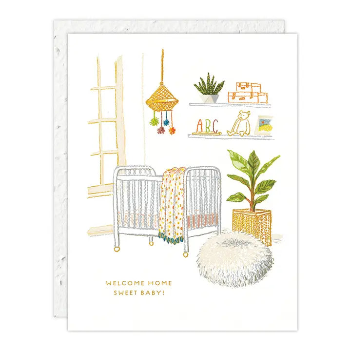 Nursery Baby Card