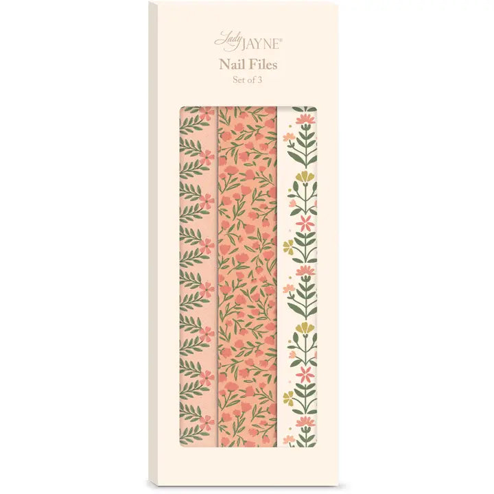 Floral Nail File Set