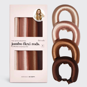 Satin Jumbo Flexi Rods 4 Pcs