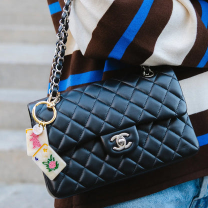 Mahjong Bag Charm + Keychain