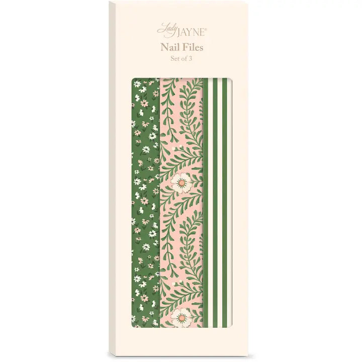 Floral Nail File Set