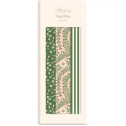 Floral Nail File Set