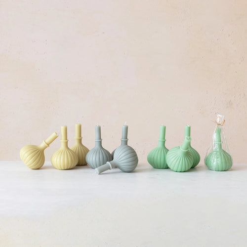 Pleated Vase Shaped Candles