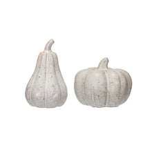 Load image into Gallery viewer, Pumpkin &amp; Spice Stoneware Pumpkins
