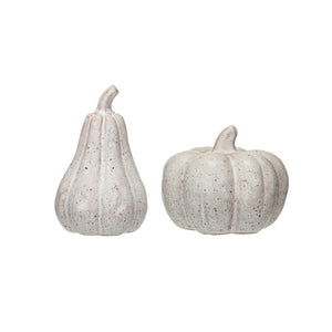 Pumpkin & Spice Stoneware Pumpkins