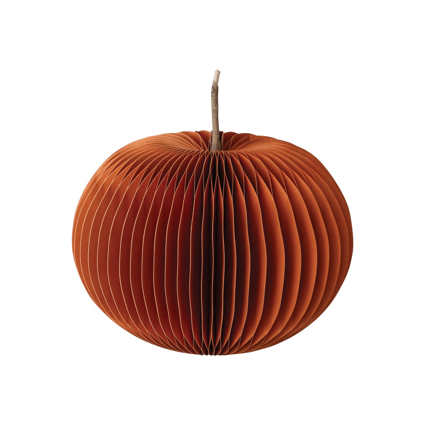 Paper Honeycomb Pumpkin