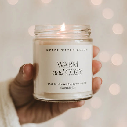 Warm & Cozy Soy Candle