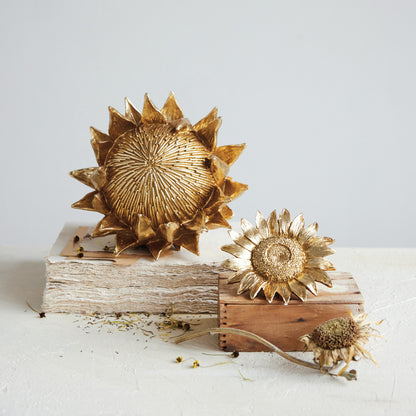 Golden Resin Sunflower