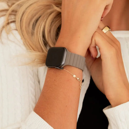 Ash Brown Magnetic Loop Watch Band