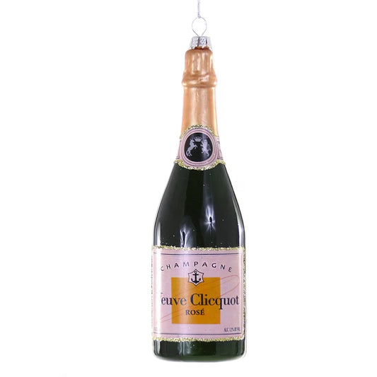 Veuve Champagne Bottle Ornament