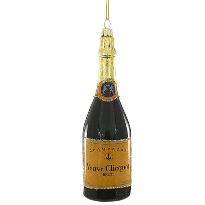 Veuve Champagne Bottle Ornament