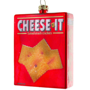 red box with cheese it crackers ornament