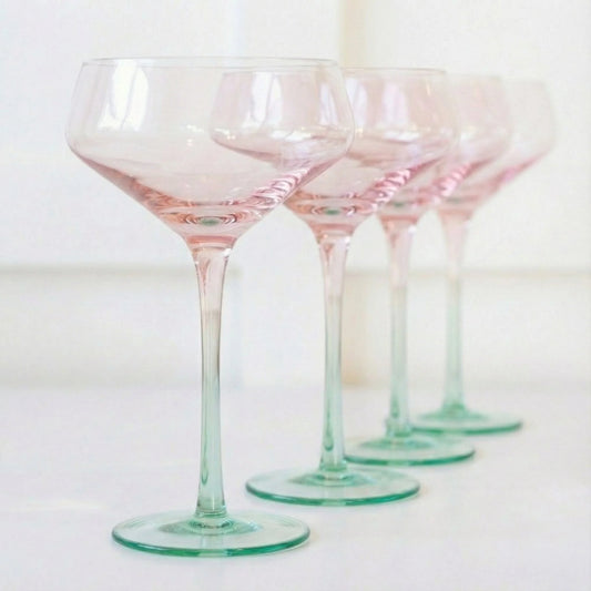 Quetzal Coupe Glasses Set of 2