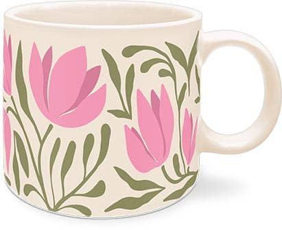 Tulip Flower Market Ceramic Mug