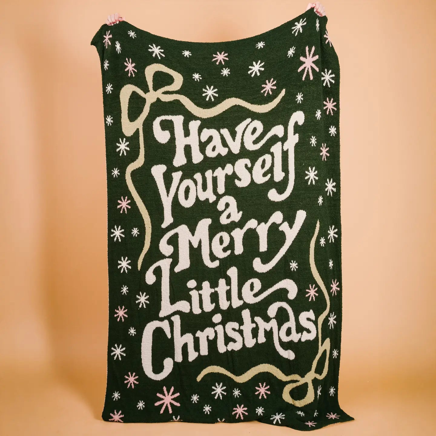 Merry Little Christmas Cozy Dreams Luxe Blanket