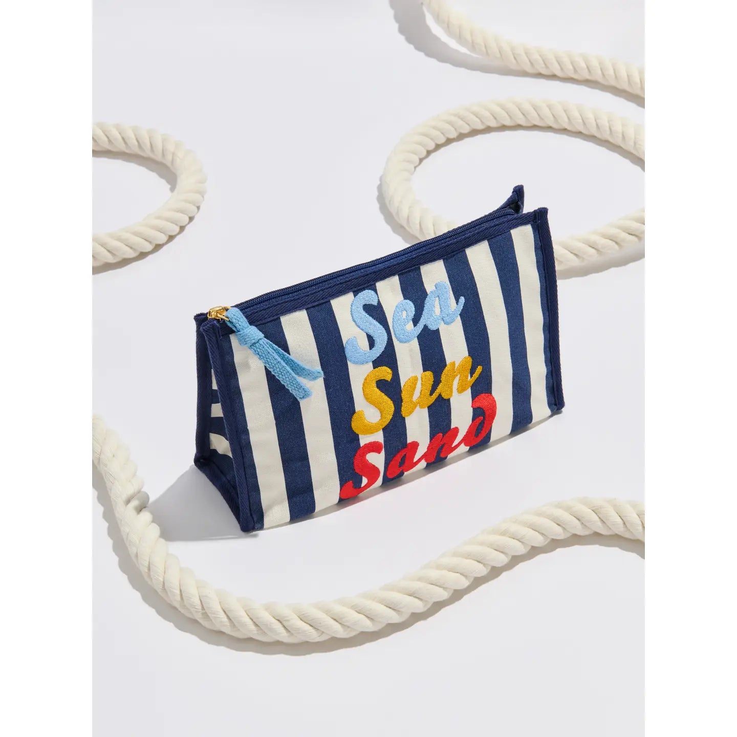 Sea Sun Sand Zip Pouch