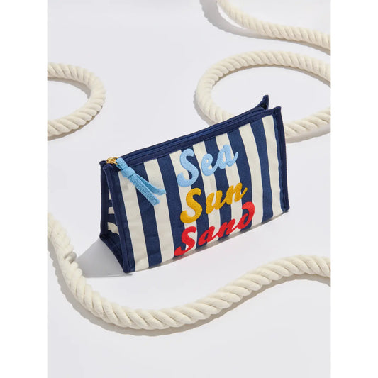 Sea Sun Sand Zip Pouch