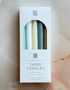 Elemental Zodiac Taper Candles