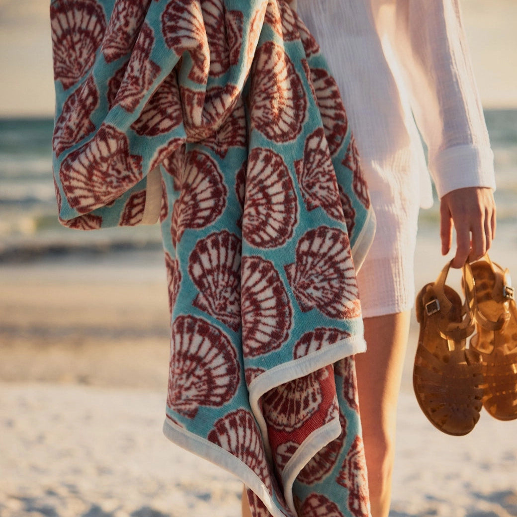 ChappyWrap Painted Shells Blanket