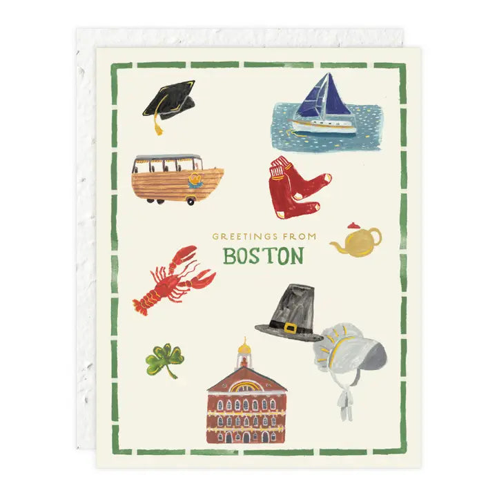 Boston - Just To Say Hi Card
