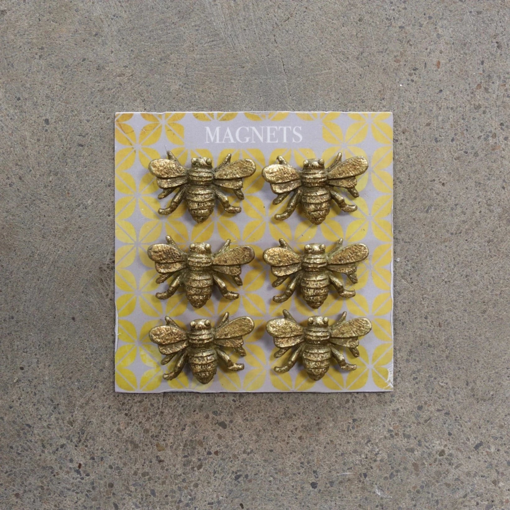Pewter Bee Magnets