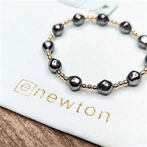 Admire Pearl - Dark Grey 3mm Bracelet